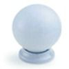 BOUT.RESINE BOULE D28 BLANC 5202