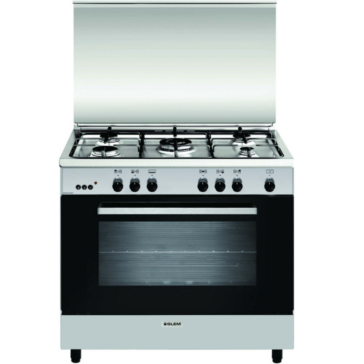 Piano de cuisson 104l 5 feux inox – GA 960 MIX 2 – GLEM