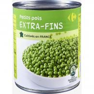 Petits pois extra-fins Carrefour