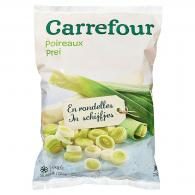 Poireaux en rondelles Carrefour