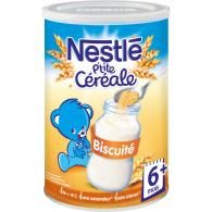 Céréales bébé 6+ mois biscuité Nestlé