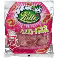 Bonbons Flexi-Fizz goût fraise Lutti