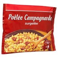 Plat cuisiné poêlée campagnarde