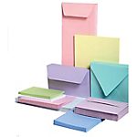 Enveloppes de correspondances Rose Sans Fenêtre Pollen C5/6 22 (H) x 11 (l) cm 120 g/m² – 20 / Paquet