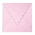 Enveloppes de correspondances Rose Sans Fenêtre Pollen 16,5 (H) x 16,5 (l) cm 120 g/m² – 20 / Paquet