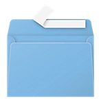 Enveloppes de correspondances Bleu Sans Fenêtre Pollen C6 11,4 (H) x 16,2 (l) cm 120 g/m² – 20 / Paquet