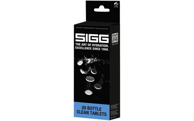 SIGG Bottle Clean Tablets Comprimés de nettoyage 20 pièces