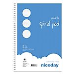 Cahier double spirale Niceday A4 60 g/m² Papier – 5 / Paquet