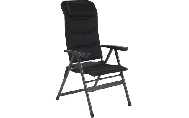 Wecamp chaise 6 pos fauteuil relax Falcon noir