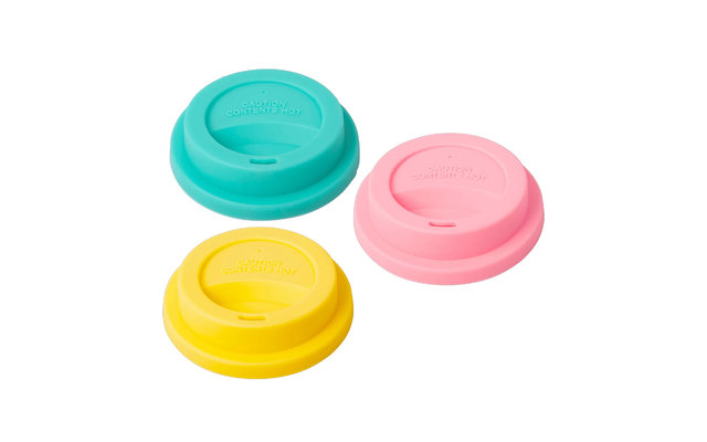 Rice Silikon Couvercle Multi Set 3 Pièces 9,5 cm