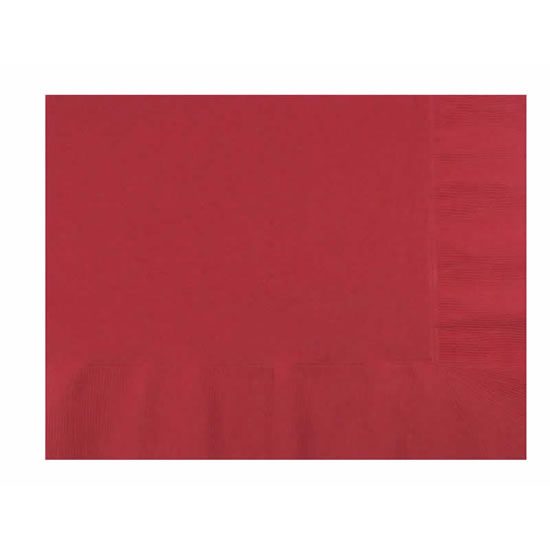 Serviette bordeaux 39 x 39 2F par 100