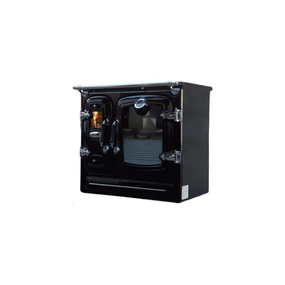 Cuisinière À Bois Modèle Clasica 7t Noir Fr Code Article 301213022052 1 Lacunza – Clasica7tnfr