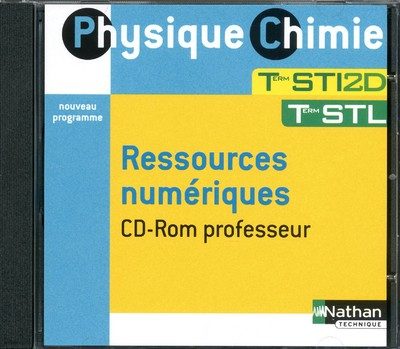 PHYSIQ-CHIMIE CD ROM (RN) TERM