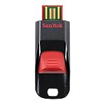 Clé USB SanDisk Cruzer Edge 16 Go Noir, rouge