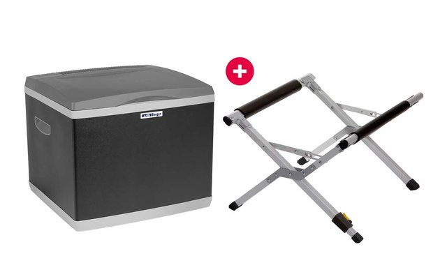 Glacière à compresseur Berger + support de glacière SET