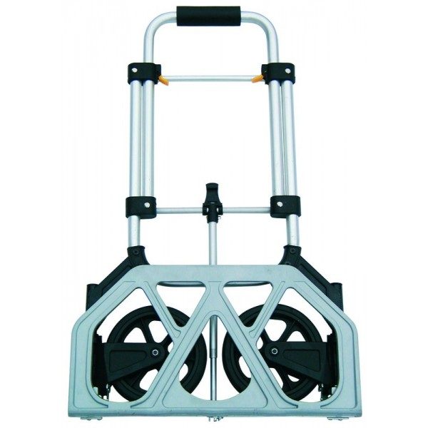 Chariot aluminium pliable