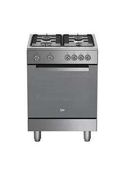 Cuisinière gaz Beko FSG62120DXMCS 60cm Catalyse