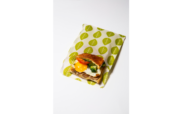 Nuts Innovations Sandwich et Snack Sachets Vegan Set 2 Feuilles Vertes