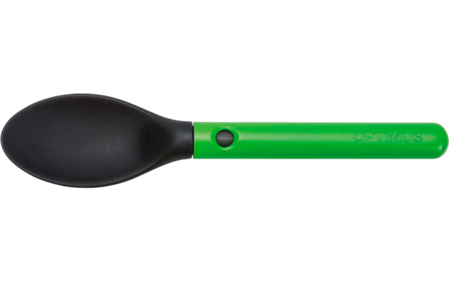 Optimus Sliding Long Spoon Cuillère longue 23,5 cm noir/vert