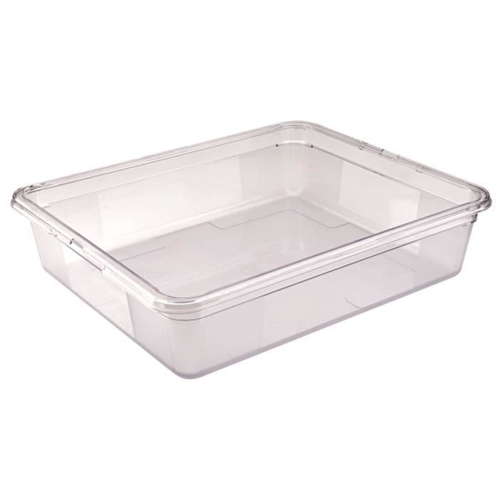 Bac gastronorme copolyester cristal plus GN 2/1