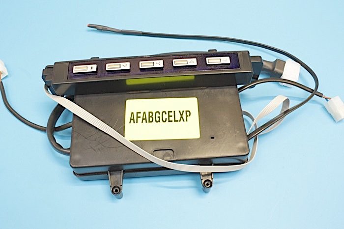TABLEAU DE COMMANDES HOTTE AIRFORCE POUR MODÈLE P4 – AFABGCELXP (CARTE ÉLECTRONIQUE – HOTTE)