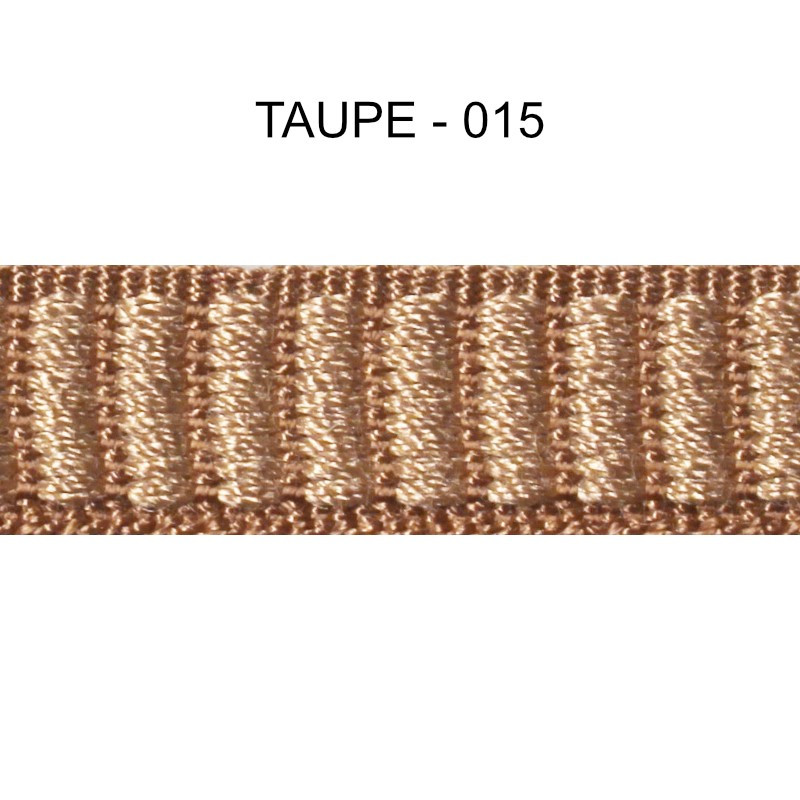 Galon reps 12 mm – Taupe 015