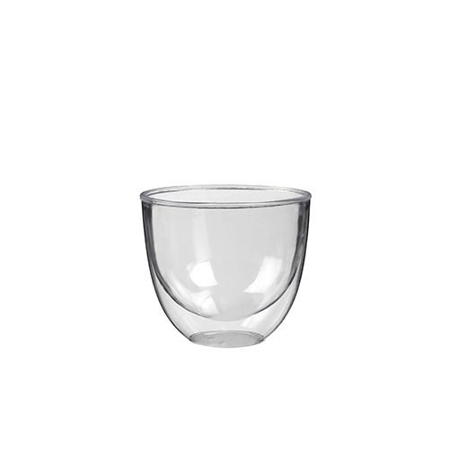 Verrine DOUBLE PAROI plastique ø 7.3 cm par 10