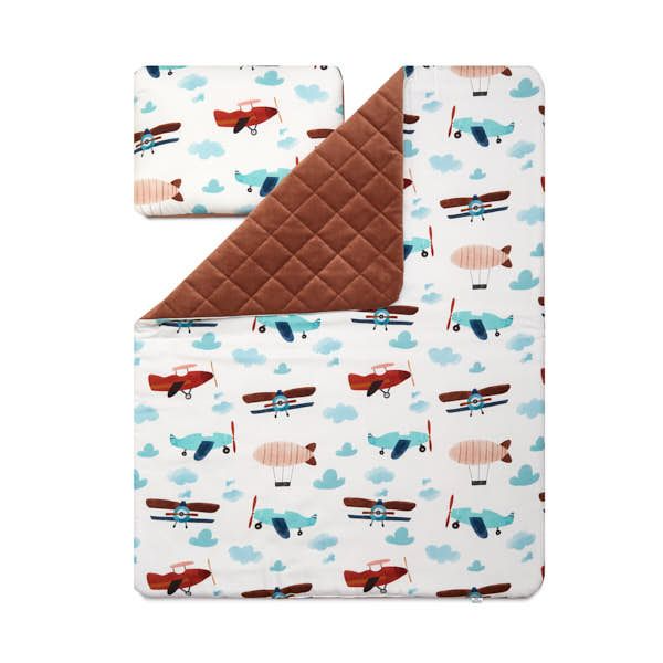 Ensemble Couverture Pour Enfant – Airplane