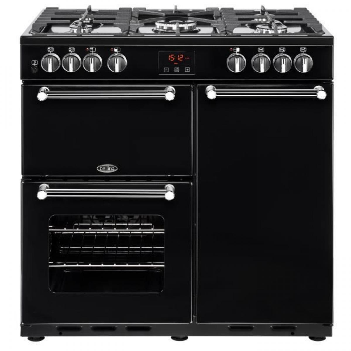 Piano de cuisson gaz 90cm PKENS90DFBLK – 5 foyers – 7.3 kw – Classe A