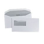 Enveloppes Autocollante Blanc Avec Fenêtre GPV C6 11,4 (H) x 22,9 (l) cm 80 g/m² – 1000 / Paquet