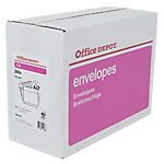 Enveloppes Office Depot C4 100 g/m² Sans Fenêtre Blanc – 250 / Paquet