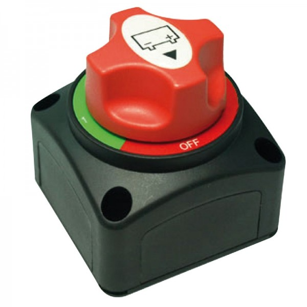 Coupe-batterie Osculati de soutien avec clé amovible – 300A