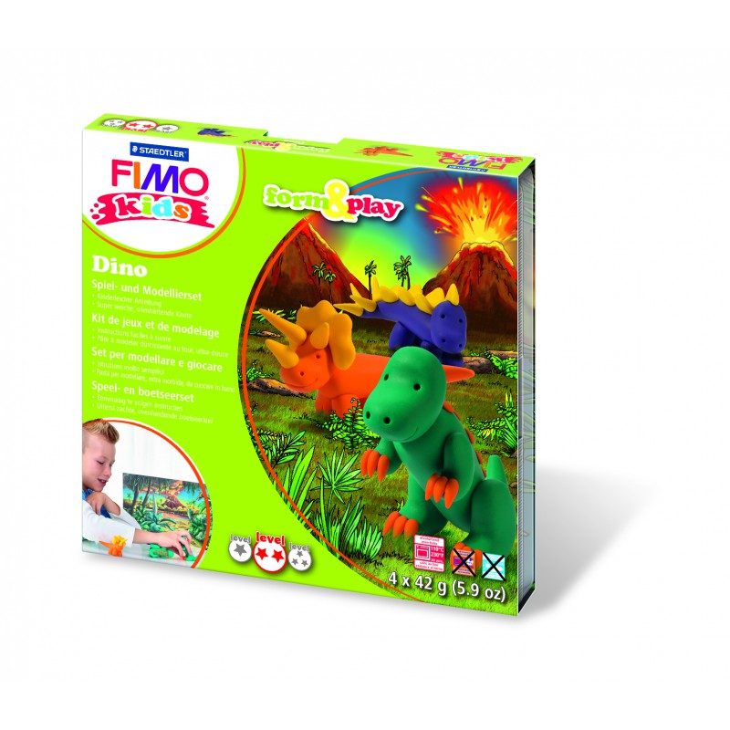 Kit Fimo Kids Dinosaures – Staedtler