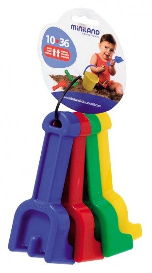 LE LOT DE 4 MINI RATEAUX