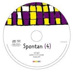 SPONTAN – 4 PALIER 2 – 2ÈRE ANNÉE – PACK DE 10 CD MP3 DE REMPLACEMENT – 9723438