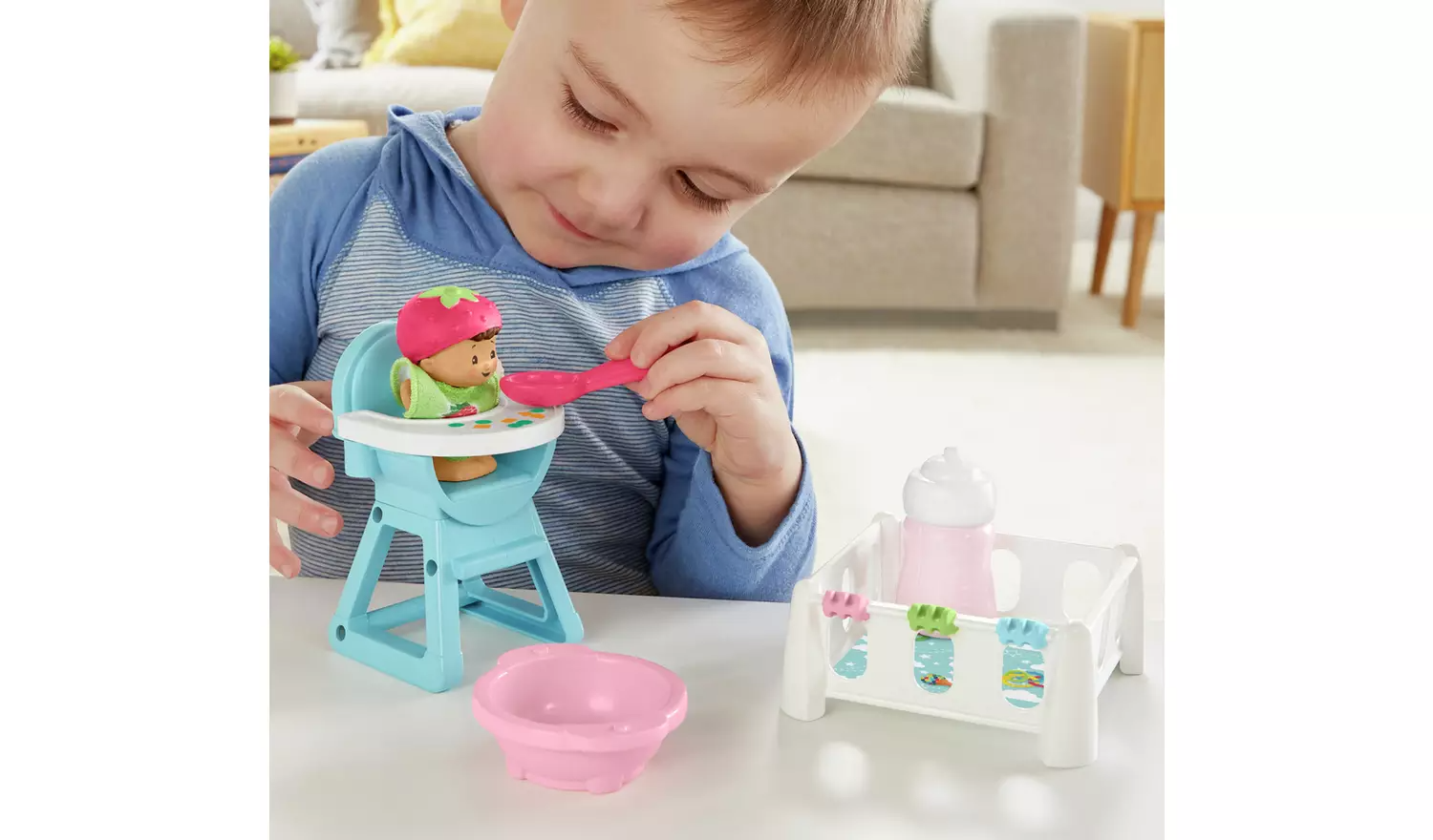 Fisher-Price World of Little People Snack & Snooze Playset