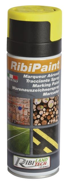 Marqueur peinture spécifique pour le marquage de la maçonnerie RIBILAND