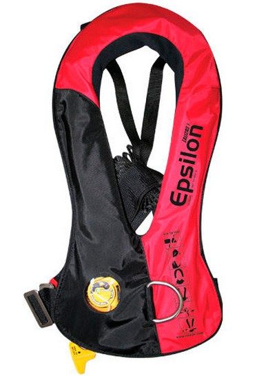 Gilet gonflable Lalizas Epsilon 150N hydrostatique + harnais