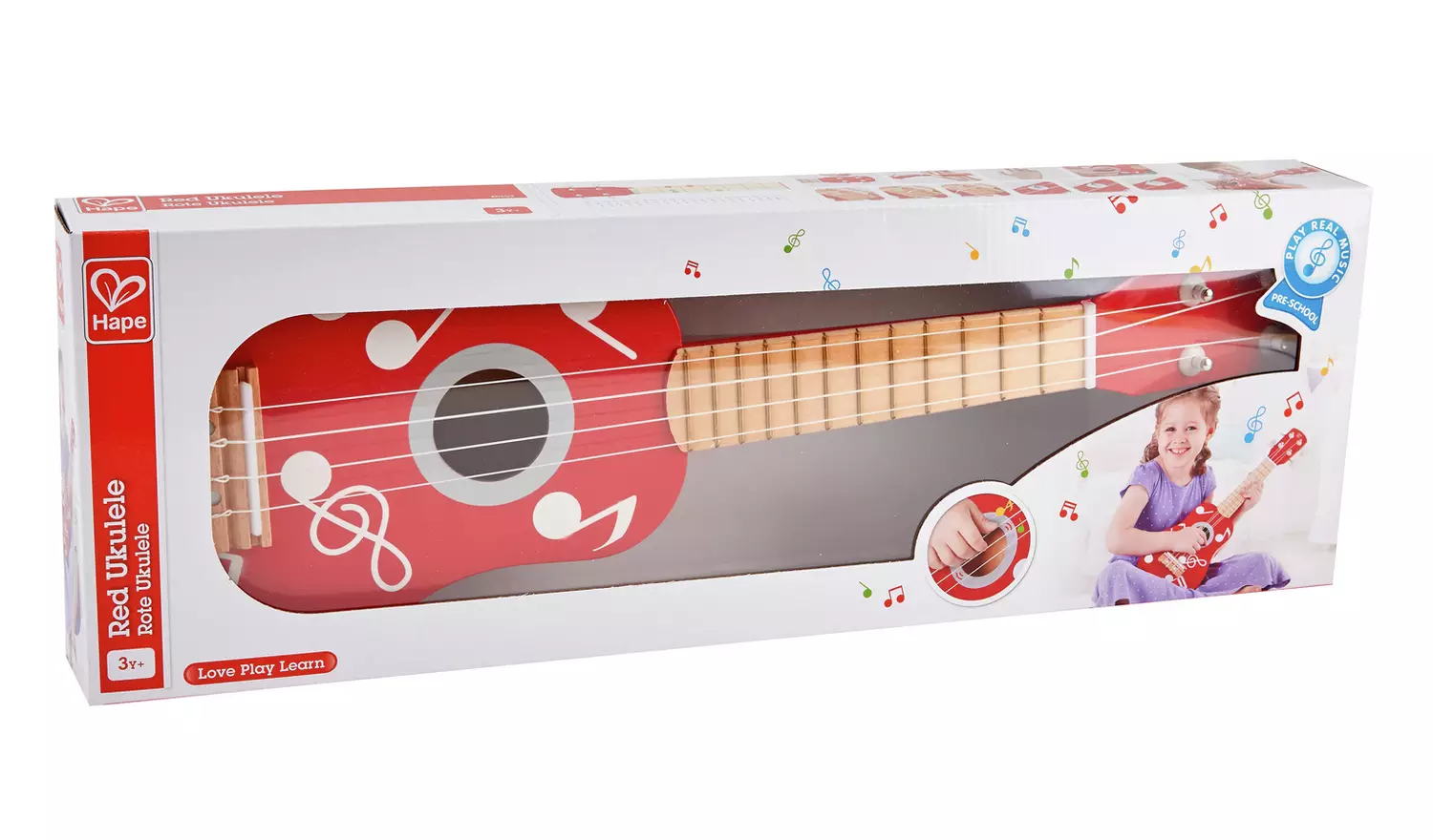 Hape Red Ukulele