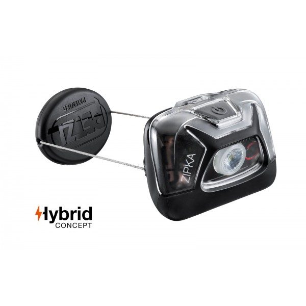Lampe Frontale Petzl Zipka – Noir