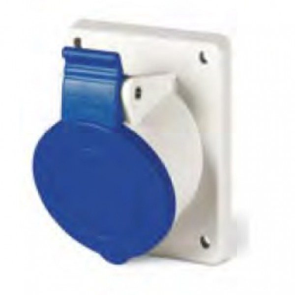 Prise de quai femelle Plastimo – 16A – 230V – 2P+T – IP44