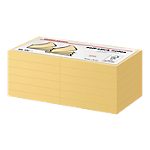 12 blocs de notes repositionnables – Office DEPOT – 76 x 76 mm – jaune – FSC