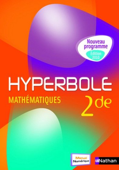 HYPERBOLE MATHS 2DE (PETIT FORMAT) 2010