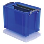 Boîte de rangement – 19 litres – bleu