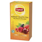 Sachets de thé Lipton Thé noir fruits rouges – 25 / Paquet