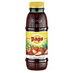 12 bouteilles de jus de fruits – Pago – Fraise – 33 cl