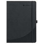 Cahier broché Foray A6 192 Pages Similicuir Noir