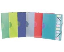 Trieur double entrée Harmonika – EXACOMPTA – 9 compartiments – Noir