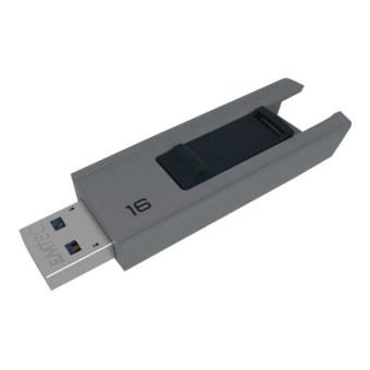 Clé USB 3.0 Emtec B250 Slide 16 Go Gris