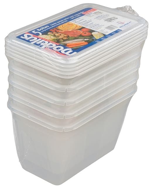Boîte gastronorme Modulus GN 1/4 avec couvercle par 5